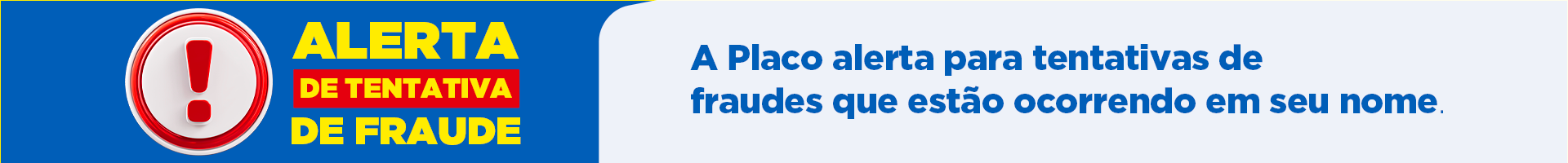 Alerta de Fraude